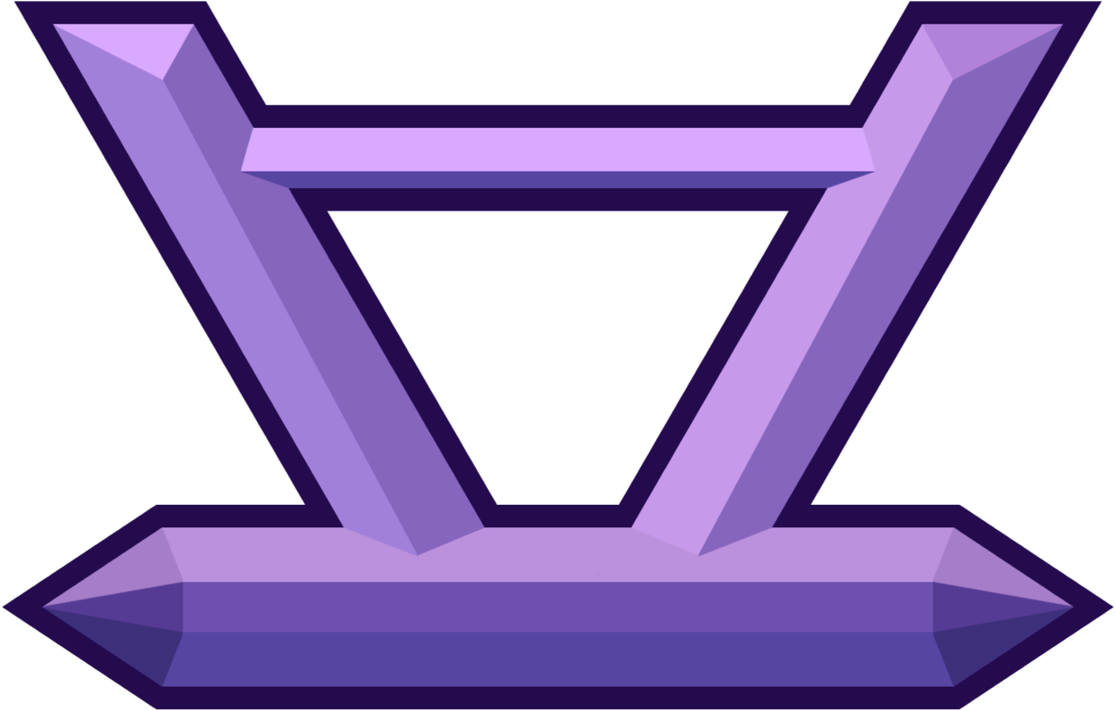 Synthetic Green And Purple Diamonds They Were Converted (1280x1047), Png Download