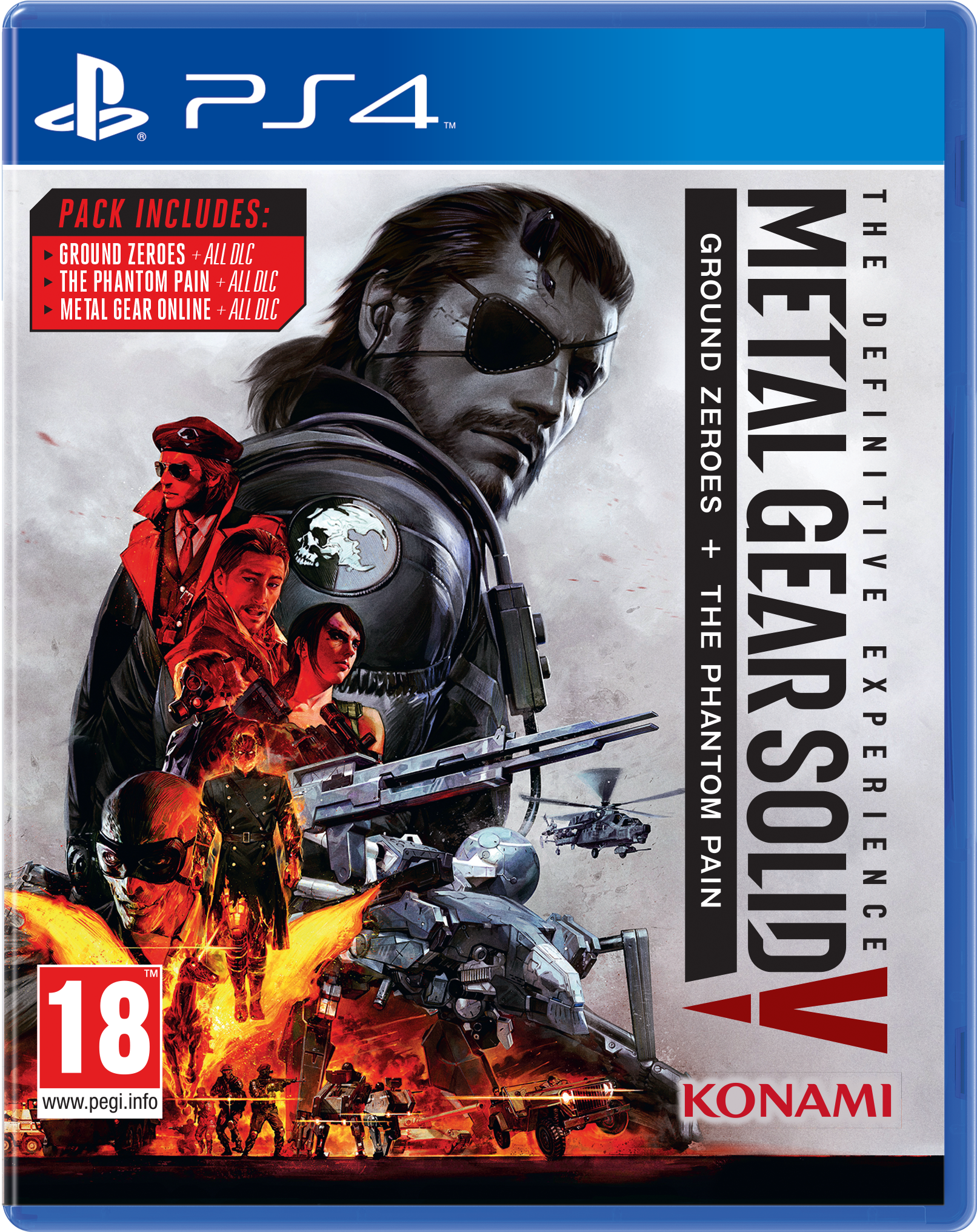Metal Gear Solid V The Definitive Experience - Metal Gear Solid V Definitive Experience Ps4 (1875x2227), Png Download