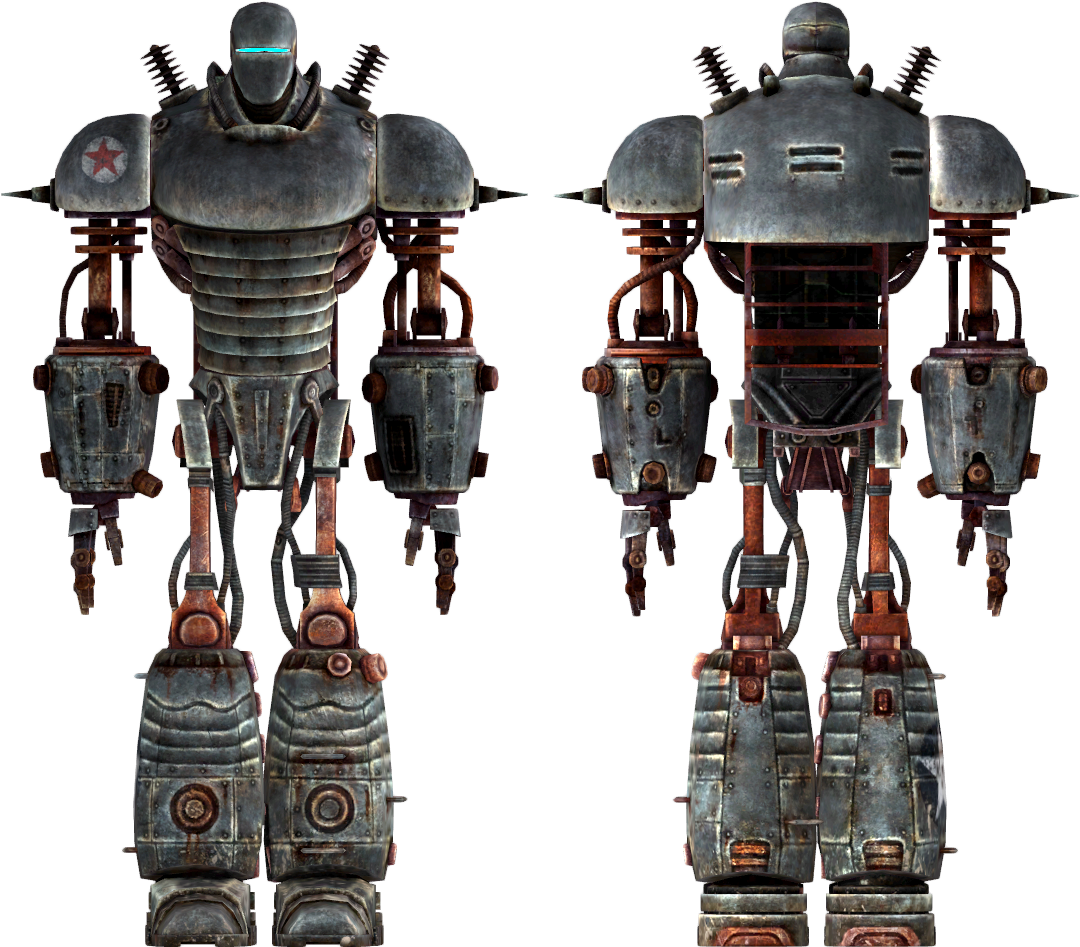 The Vault Fallout Wiki - Fallout Liberty Prime (1200x1100), Png Download