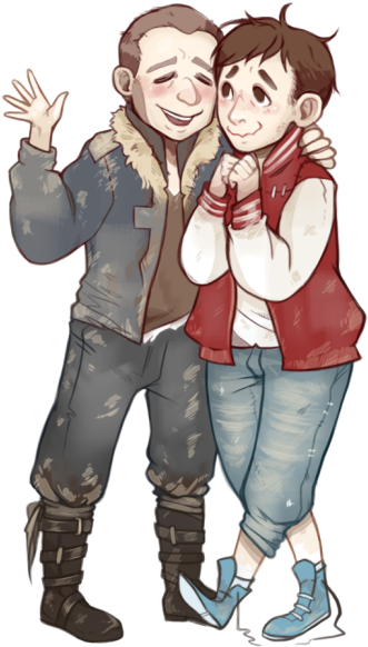 I Got A Lot Of Love For My Last Travis And Vadim Art, - Friendship (500x639), Png Download