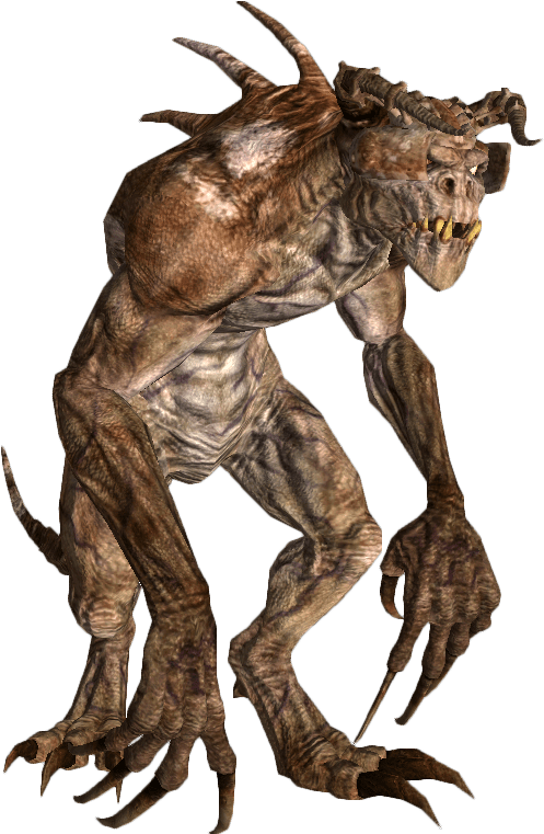 I Hate These Guys, I Really Do - Fallout 3 Creature (550x800), Png Download
