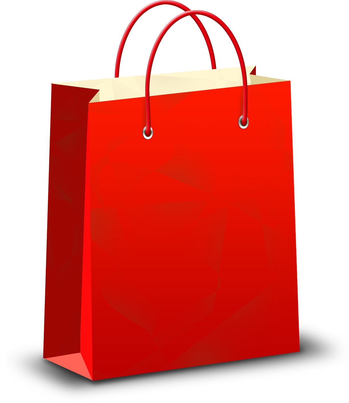Red Shopping Bag Png Image - Shopping Bag Emoji Png (1221x1410), Png Download