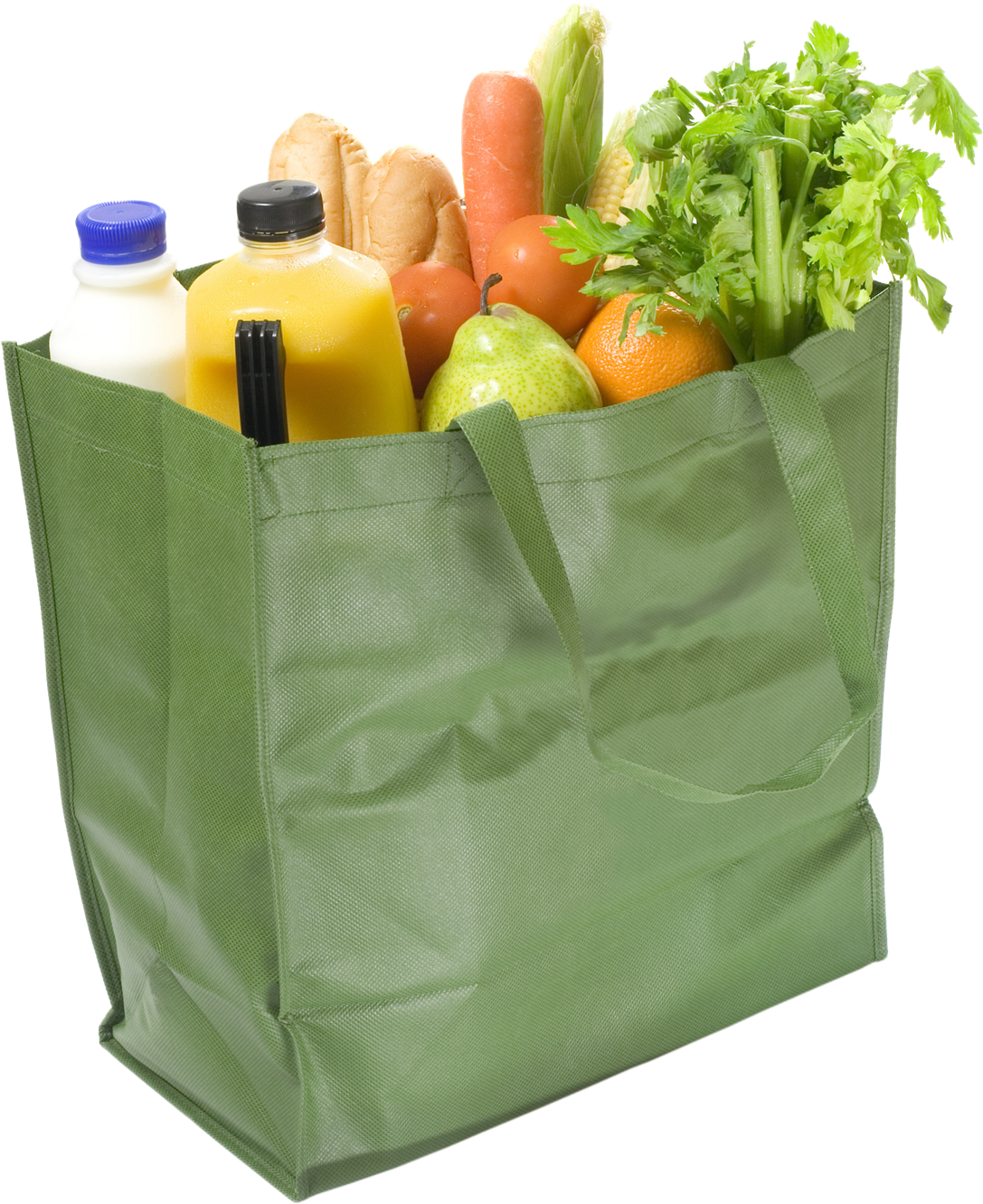 Grocery Bag - Reusable Shopping Bags Stock (489x600), Png Download