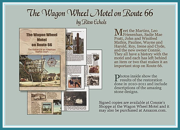 Wagon Wheel Motel Landmark - Wagon Wheel Motel On Route 66 (630x456), Png Download