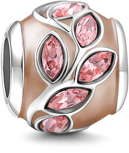 Nature Charms Soufeel Olive Branch Rose Gold (750x750), Png Download