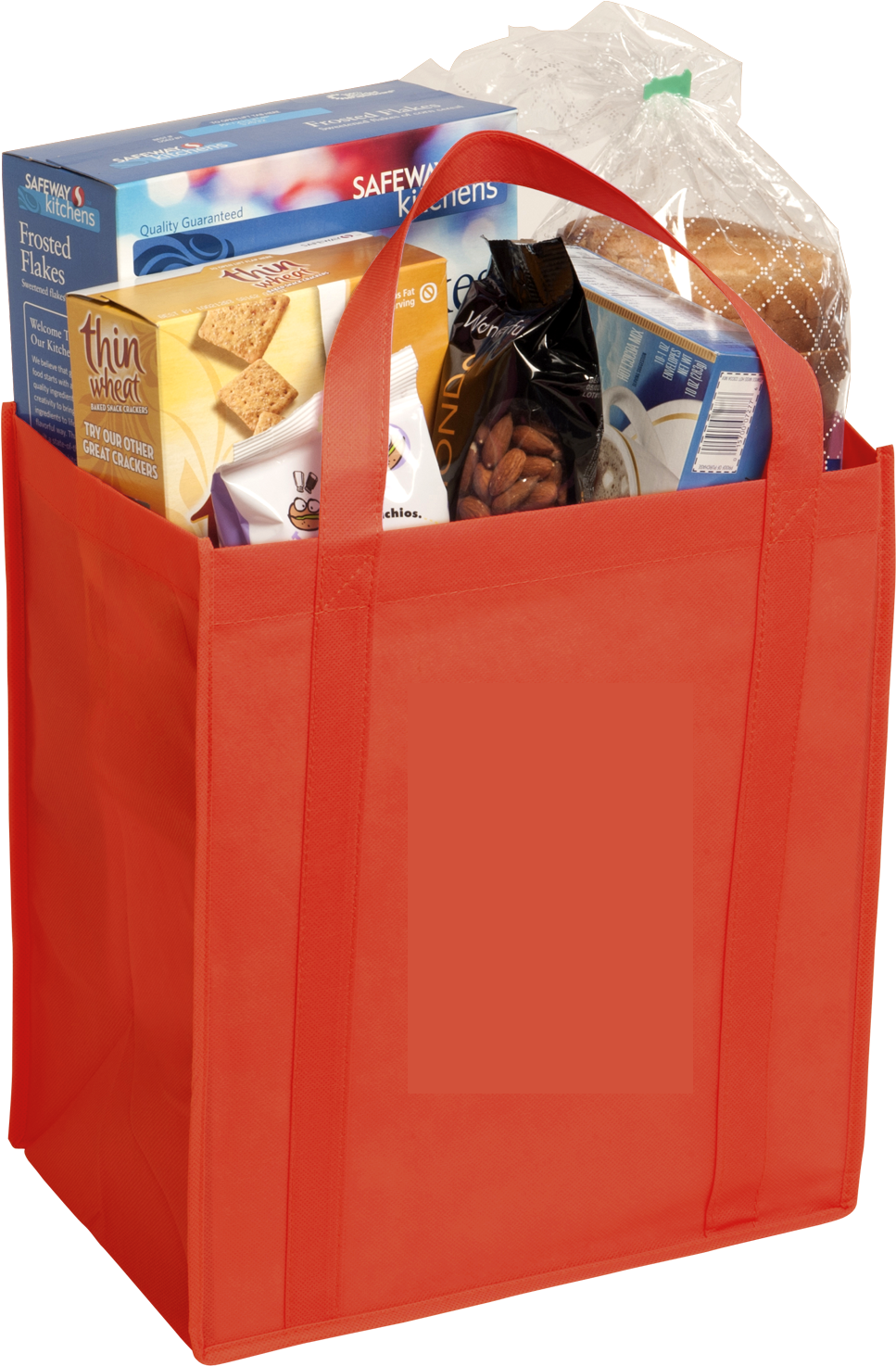 Drawstring Backpack 8000 13 Red - Customized Non-woven Grocery Tote (1500x1500), Png Download