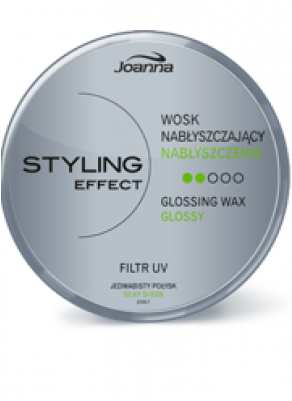 Styling Effect Shine To The Hair Wax 45g - Joanna Styling Effect Extra Strong Hair Gum (400x400), Png Download