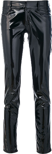 Shine Effect Skinny Trousers - Vêtement De Travail Homme (500x500), Png Download