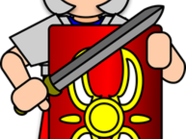 Huge Freebie Download For Powerpoint Presentations - Roman Soldier Clip Art (640x480), Png Download