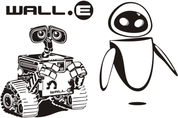 "wall•e" Buzz And Woody Super Bowl Ad - Wall E Vector Png (676x475), Png Download