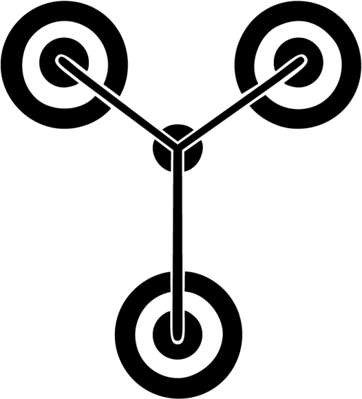 Flux Team - Back To The Future Flux Capacitor Png (536x600), Png Download