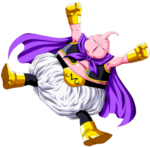 Majin Buu - Dragon Ball Z Majin Buu Png (487x490), Png Download