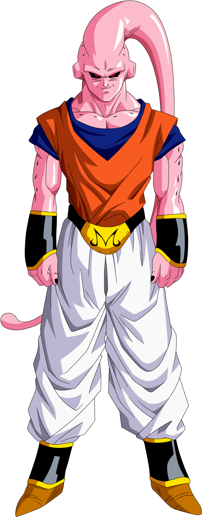 Majin Buu Gohan Dragon Ball Z - Dragon Ball Super Majin Boo (757x1871), Png Download