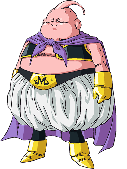 Majin Buu As Evidenced By Comparing His Costume - Buu Dragon Ball (620x830), Png Download