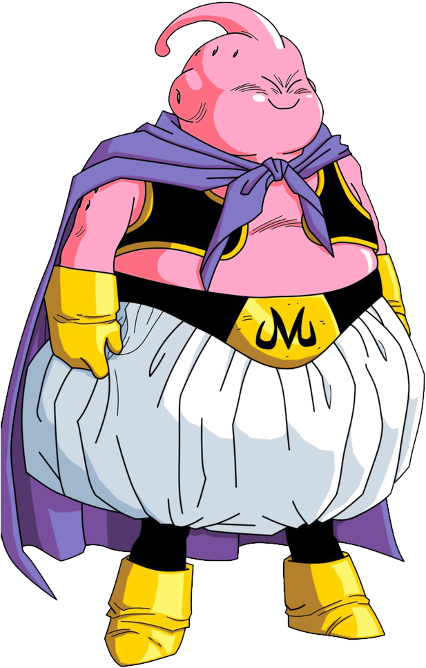 Majin Boo By Feeh05051995 - Majin Boo Dragon Ball (618x1000), Png Download