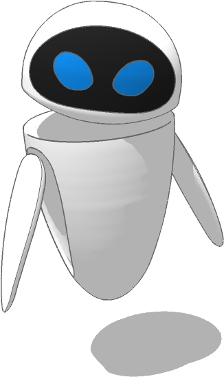 Imágenes De Wall E Con Fondo Transparente, Descarga - Sketchup (720x583), Png Download