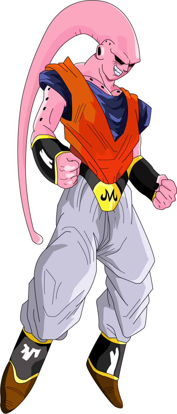 [ Img] - Majin Buu Gohan (584x1367), Png Download