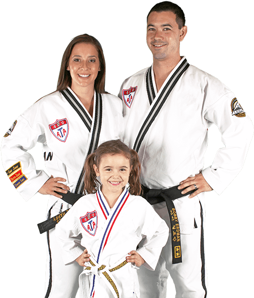 Martial Arts Hoover's Ata Martial Arts - Ata Taekwondo Family (600x600), Png Download