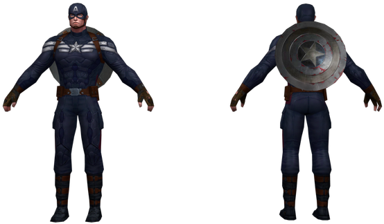 Download Zip Archive - Marvel Future Fight 3d Model New (750x650), Png Download