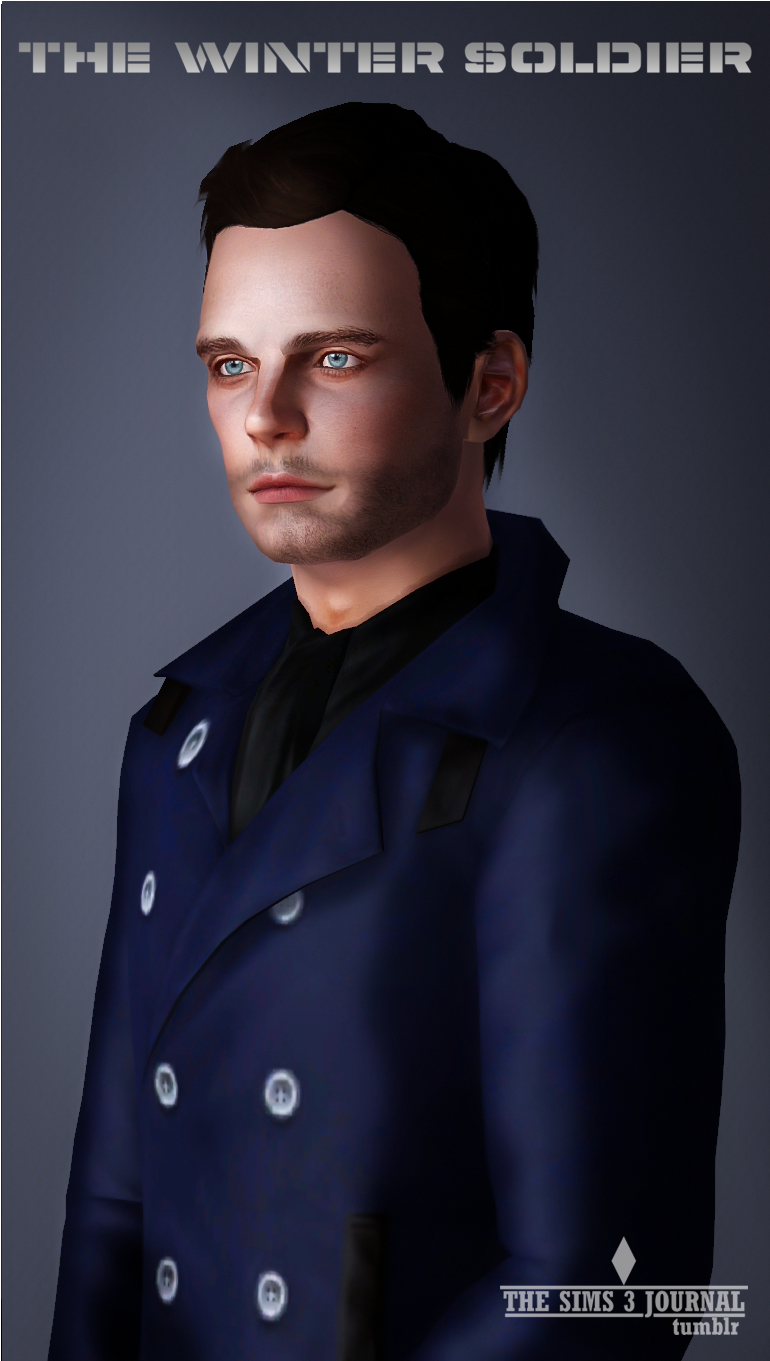 Sebastian Stan Sims 4 (888x1426), Png Download