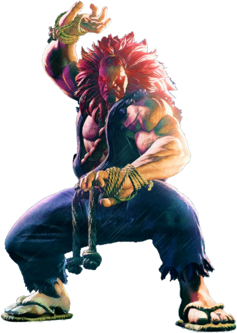 Akuma Akuma Street Fighter Png Full Size Png Download Seekpng