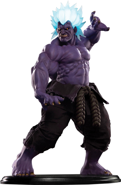 Oni Akuma Statue - Street Fighter Akuma (480x701), Png Download