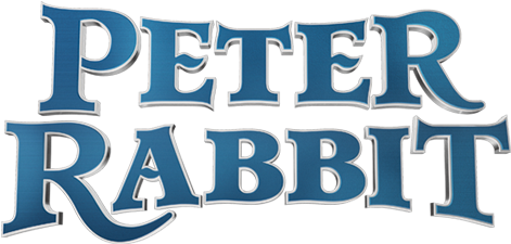 Logo For Peter Rabbit - Peter Rabbit Colouring Pages (800x310), Png Download