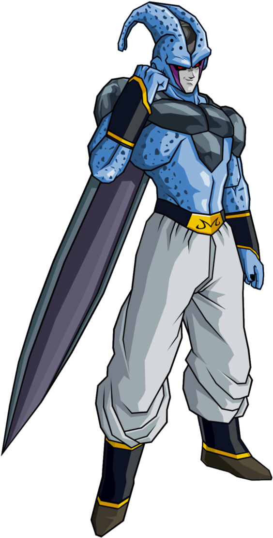 Name Majin Buu [k - Dragon Ball Z Majin Cell (702x1136), Png Download