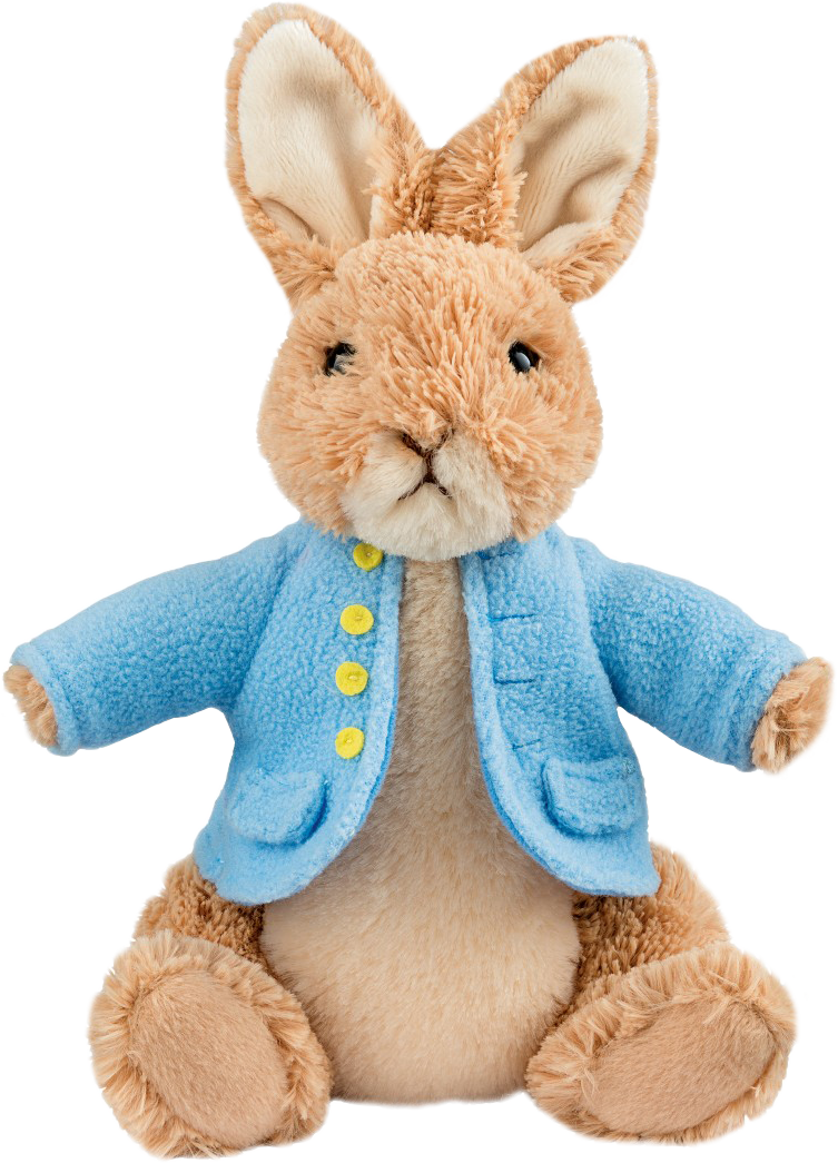 Rabbit - Peter Rabbit Soft Toy (753x1045), Png Download