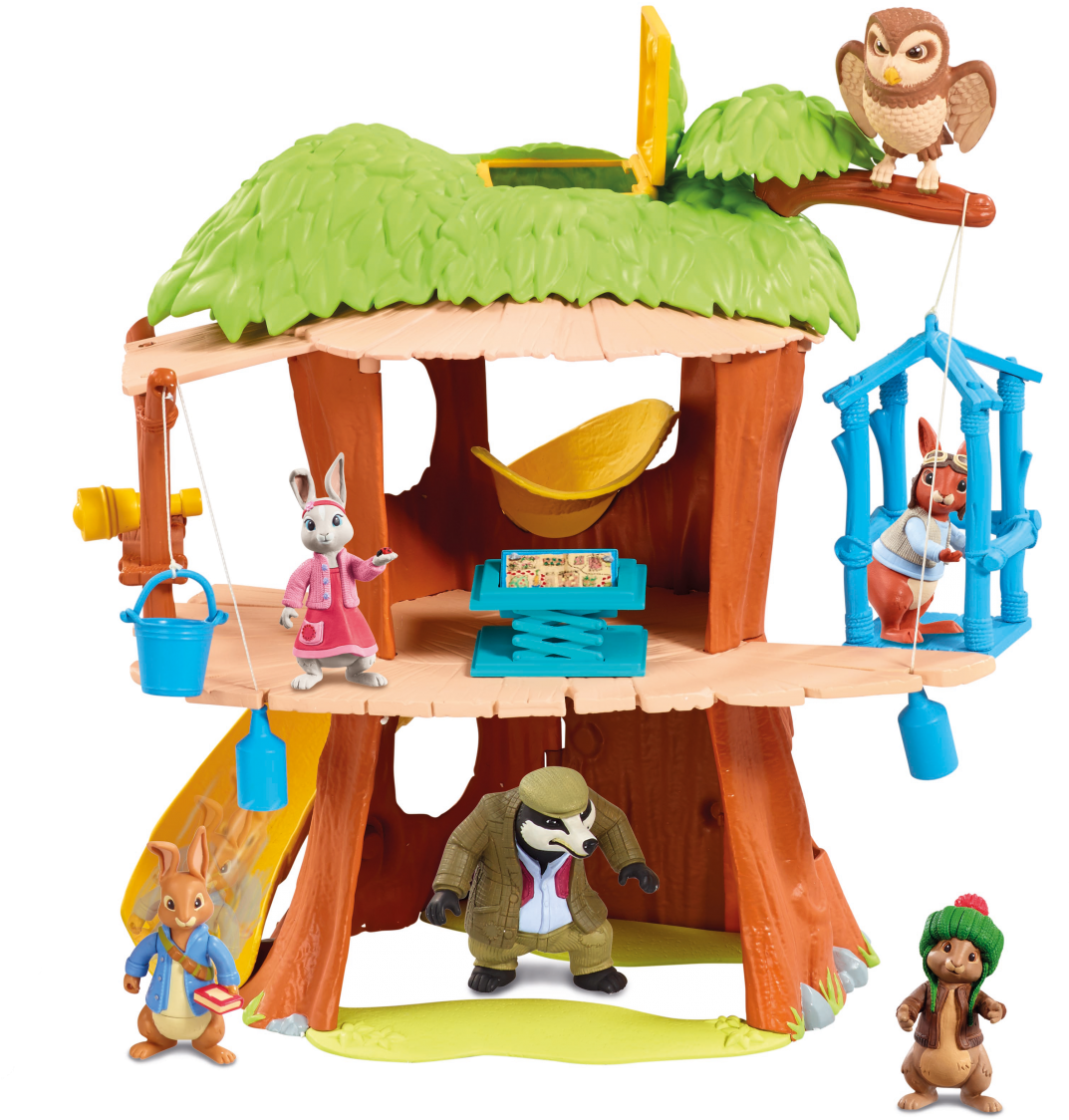 Peter Rabbit Secret Treehouse Playset - Peter Rabbit Treehouse Playset By Beatrix Potter (1200x1200), Png Download