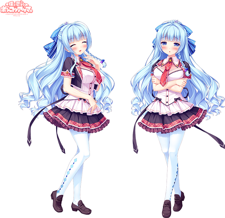 Boku To Koi Suru Ponkotsu Akuma Yuu (900x800), Png Download