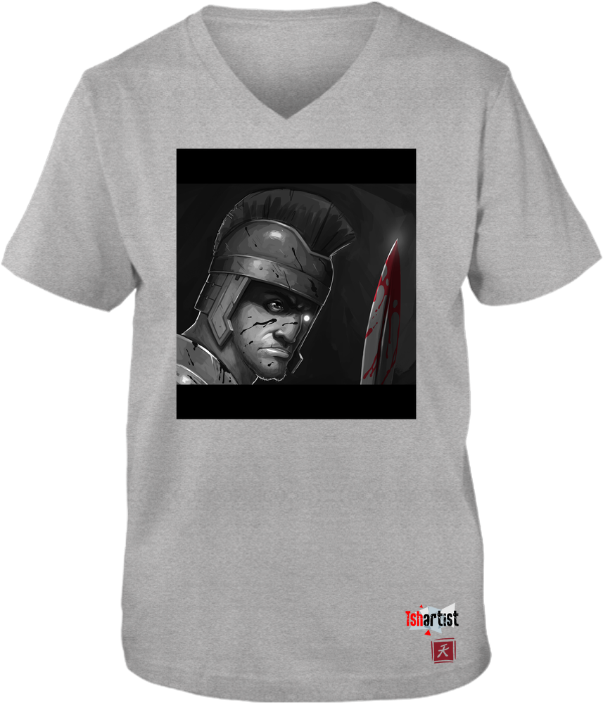 This Is War By Akuma Vneck Tee - Active Shirt (1000x1000), Png Download