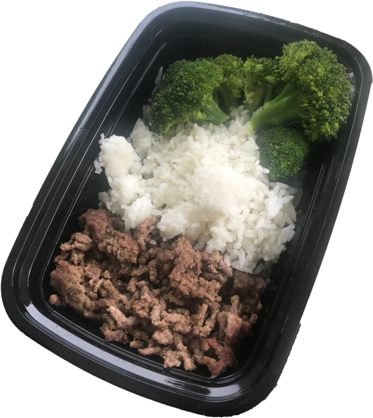Seasoned Ground Beef W/ Jasmine Rice - Ground Beef (768x1024), Png Download