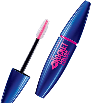 Maybelline Rocket Mascara - Maybelline Rocket Volume Mascara Waterproof (400x355), Png Download
