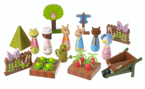 Peter Rabbit Playset - Orange Tree Toys Peter Rabbit Play Set (500x500), Png Download
