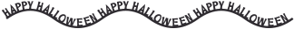 Happy Halloween Border - Line Art (349x349), Png Download