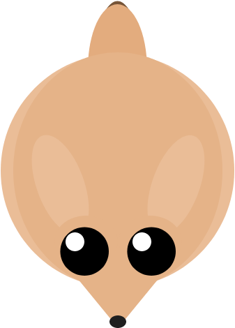 Artistic[contest] Fennec Fox - Cartoon (500x500), Png Download