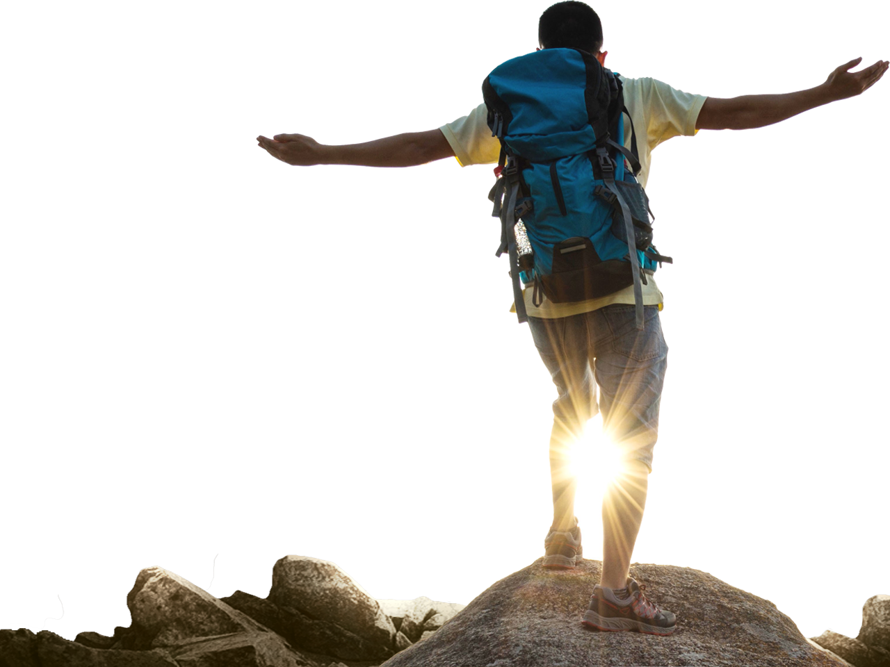 "i Was The Elvis Of Boxing" - Backpacking (1280x960), Png Download