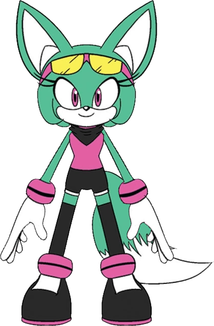 Sonar The Fennec - Sonic Oc Fennec (422x643), Png Download