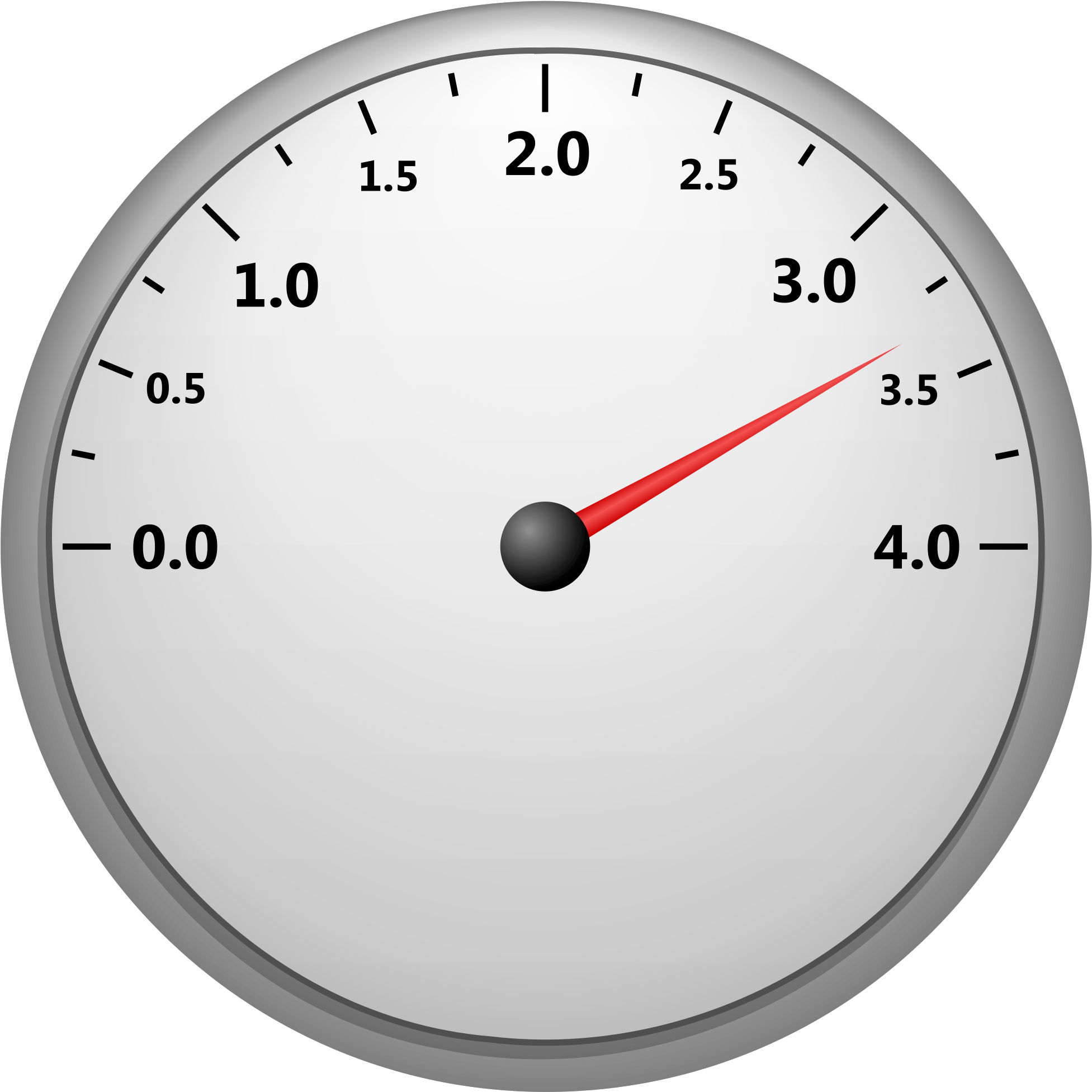 Speedometer Image Transparent Library - Speedometer Clip Art (2400x2400), Png Download