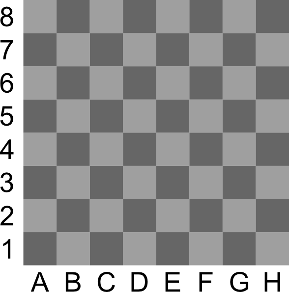 Free Vector Portablejim D Chess Set Chessboard Clip - Chess Board Download Free (588x595), Png Download