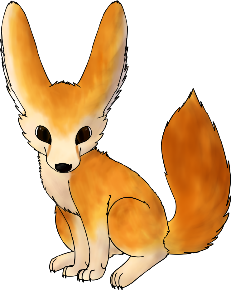 Fennec Fox - Dog (741x930), Png Download