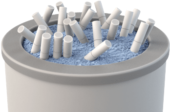 Sand For Cigarette Disposal Receptacles - Gadget (360x360), Png Download