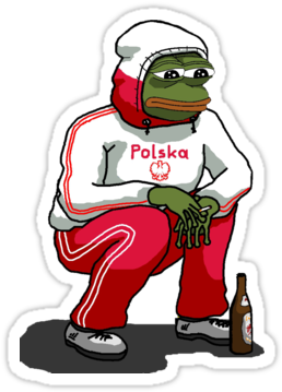 Slav Squat Polski Edition - Eastern Europe So Poor (375x360), Png Download