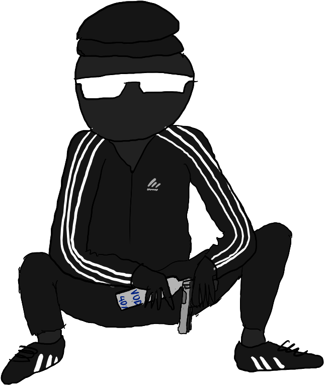 Jpg Free By Sadogus On Deviantart - Gopnik Drawing (754x817), Png Download