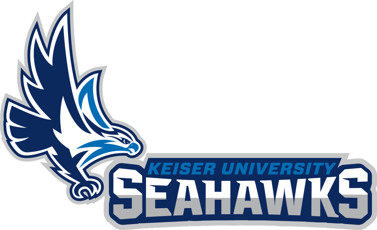 Keiser University On Twitter - Keiser University Seahawks Logo Png (1200x732), Png Download