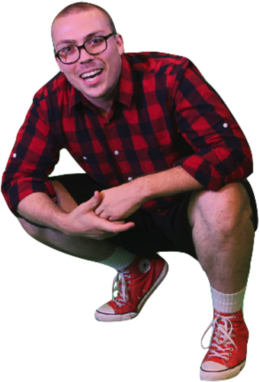 Squatting Anthony Fantano - Anthony Fantano Meme (474x548), Png Download