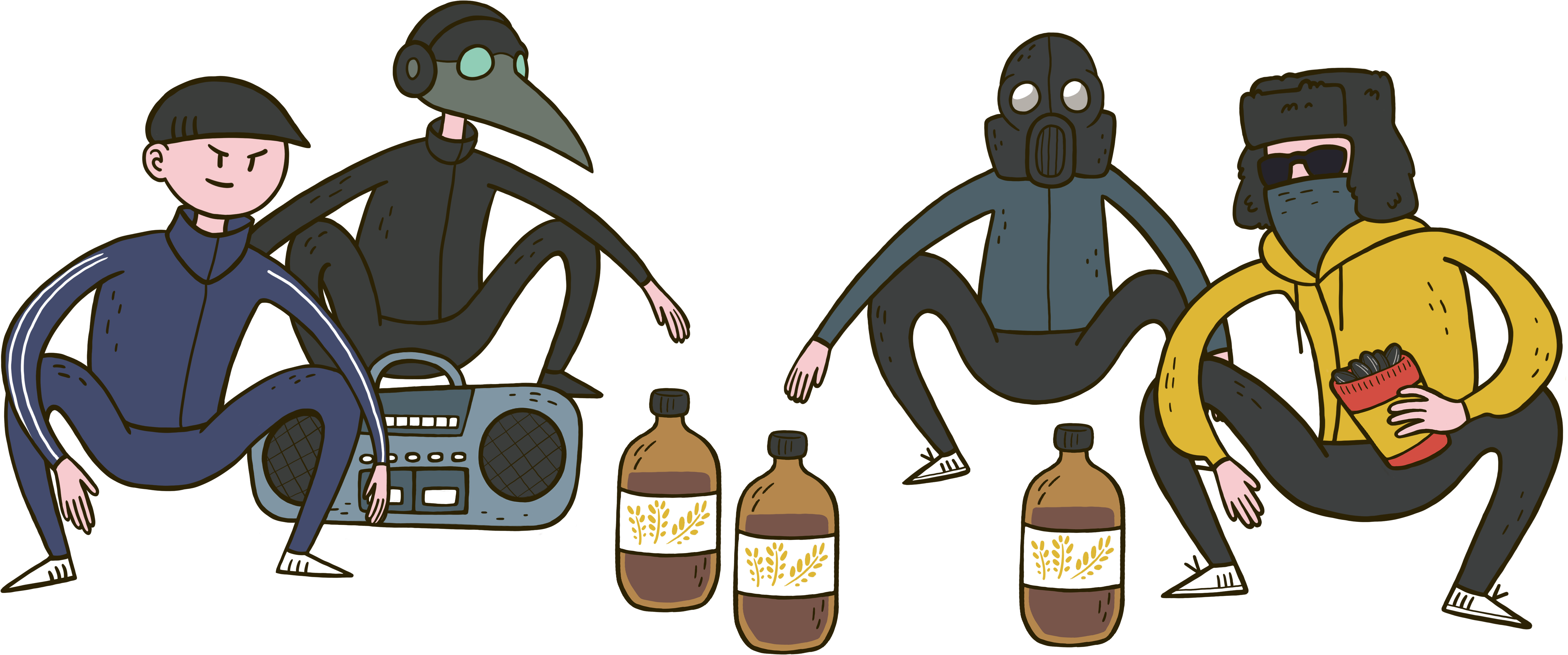 Boris Fans Love The App And Users Can Get A Taste Of - Cartoon (6067x2899), Png Download