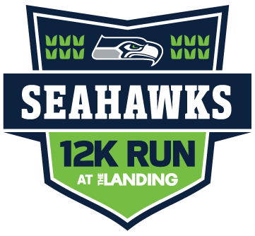 Seahawks 12k At The Landing - Seattle Seahawks (361x334), Png Download