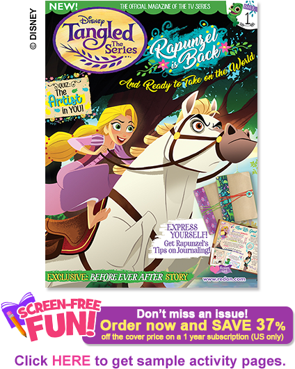 Disney Tangled (450x555), Png Download